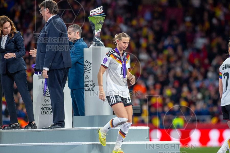 UEFA WOMEN’S NATIONS LEAGUE 2025 FINAL SPAIN VS GERMANY