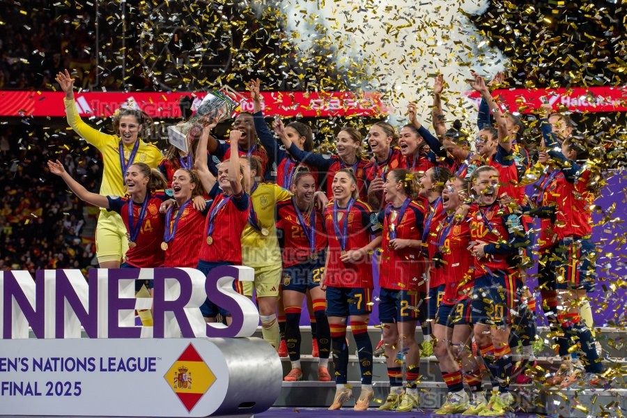 UEFA WOMEN’S NATIONS LEAGUE 2025 FINAL SPAIN VS GERMANY