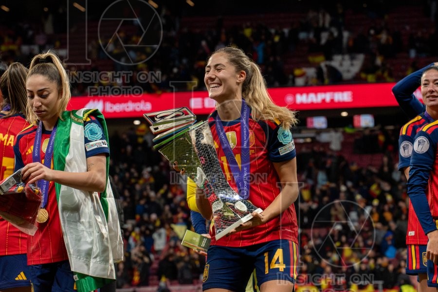UEFA WOMEN’S NATIONS LEAGUE 2025 FINAL SPAIN VS GERMANY