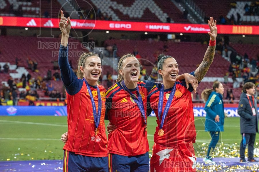 UEFA WOMEN’S NATIONS LEAGUE 2025 FINAL SPAIN VS GERMANY