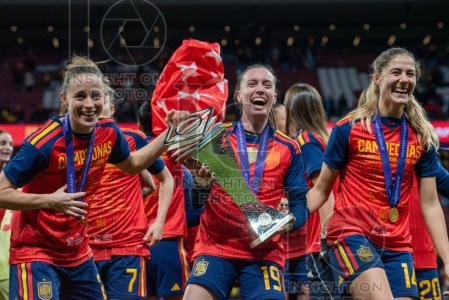 UEFA WOMEN’S NATIONS LEAGUE 2025 FINAL SPAIN VS GERMANY