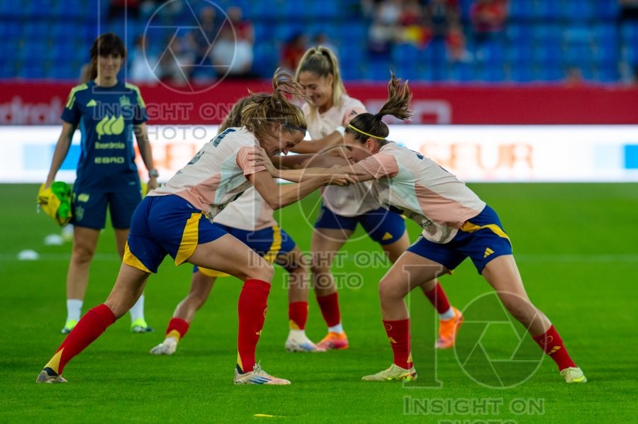 UEFA WOMEN’S NATIONS LEAGUE 2025 SEMIFINAL SPAIN VS SWEDEN