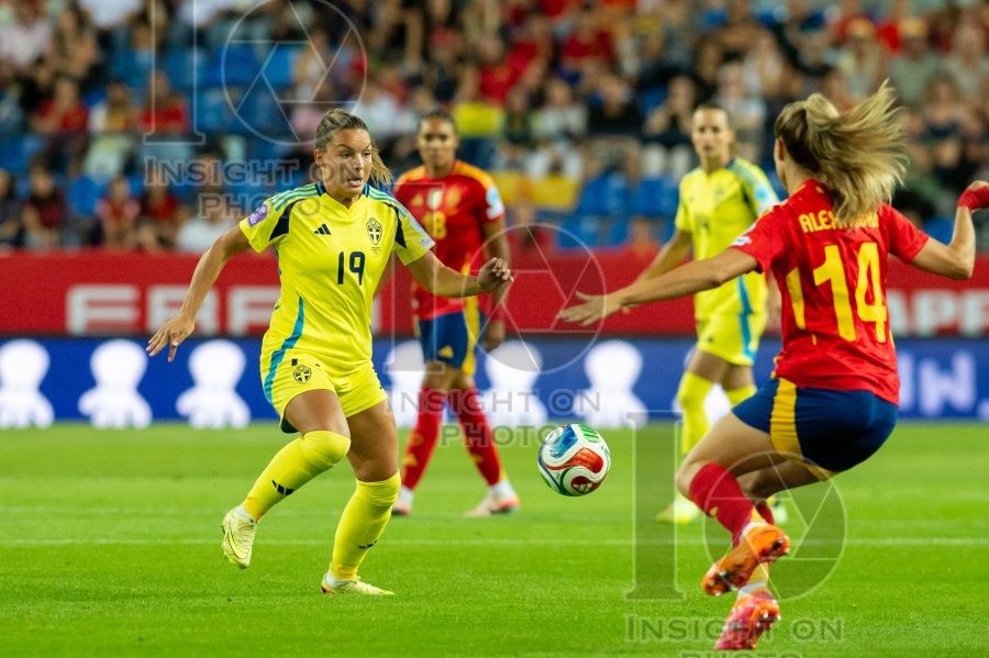 UEFA WOMEN’S NATIONS LEAGUE 2025 SEMIFINAL SPAIN VS SWEDEN