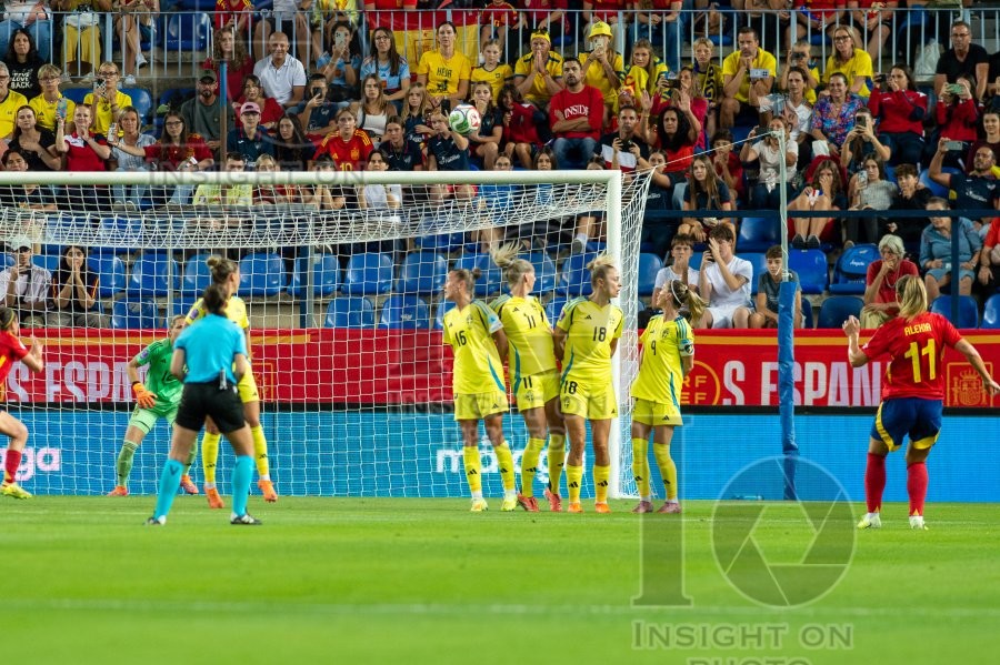 UEFA WOMEN’S NATIONS LEAGUE 2025 SEMIFINAL SPAIN VS SWEDEN