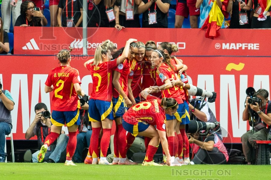 UEFA WOMEN’S NATIONS LEAGUE 2025 SEMIFINAL SPAIN VS SWEDEN