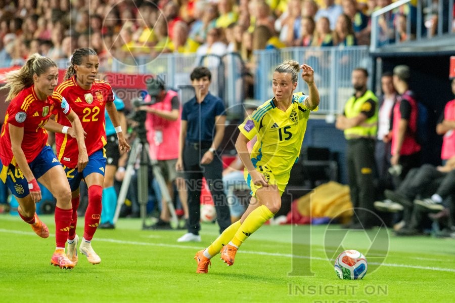UEFA WOMEN’S NATIONS LEAGUE 2025 SEMIFINAL SPAIN VS SWEDEN
