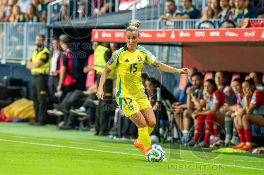UEFA WOMEN’S NATIONS LEAGUE 2025 SEMIFINAL SPAIN VS SWEDEN