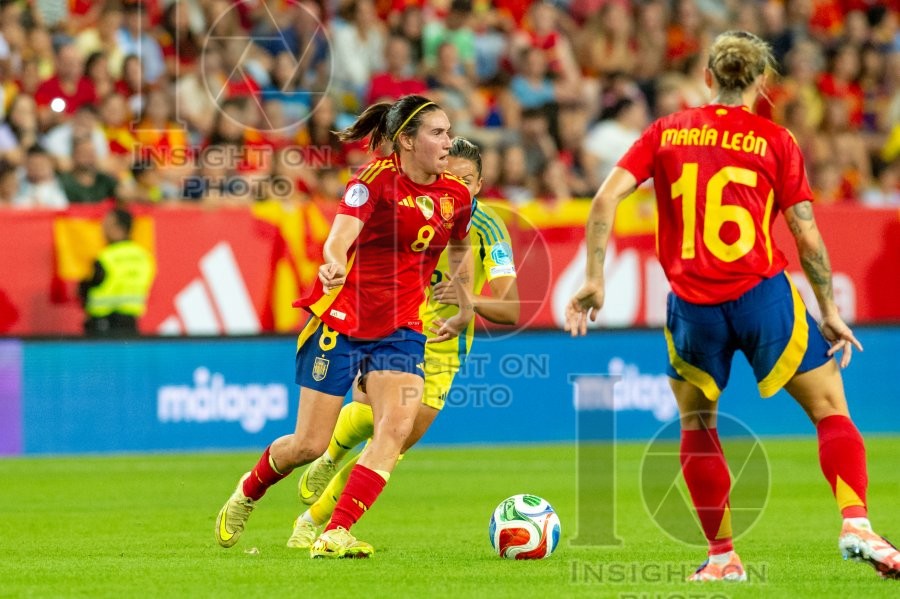 UEFA WOMEN’S NATIONS LEAGUE 2025 SEMIFINAL SPAIN VS SWEDEN