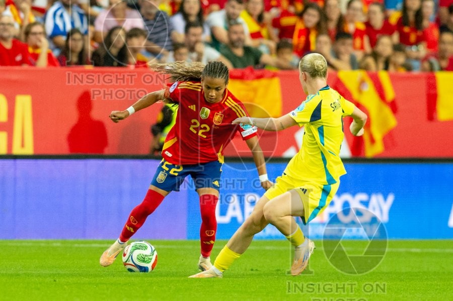UEFA WOMEN’S NATIONS LEAGUE 2025 SEMIFINAL SPAIN VS SWEDEN