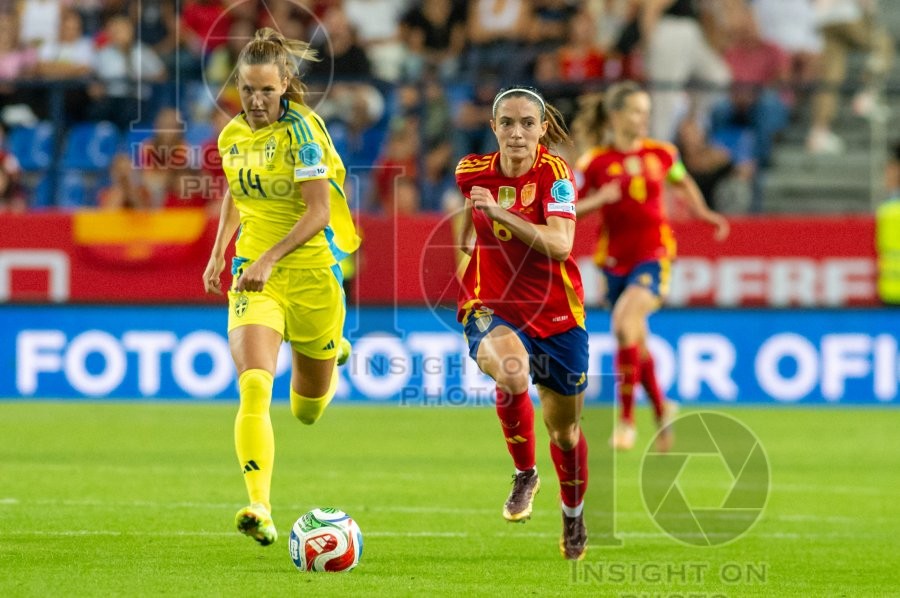 UEFA WOMEN’S NATIONS LEAGUE 2025 SEMIFINAL SPAIN VS SWEDEN