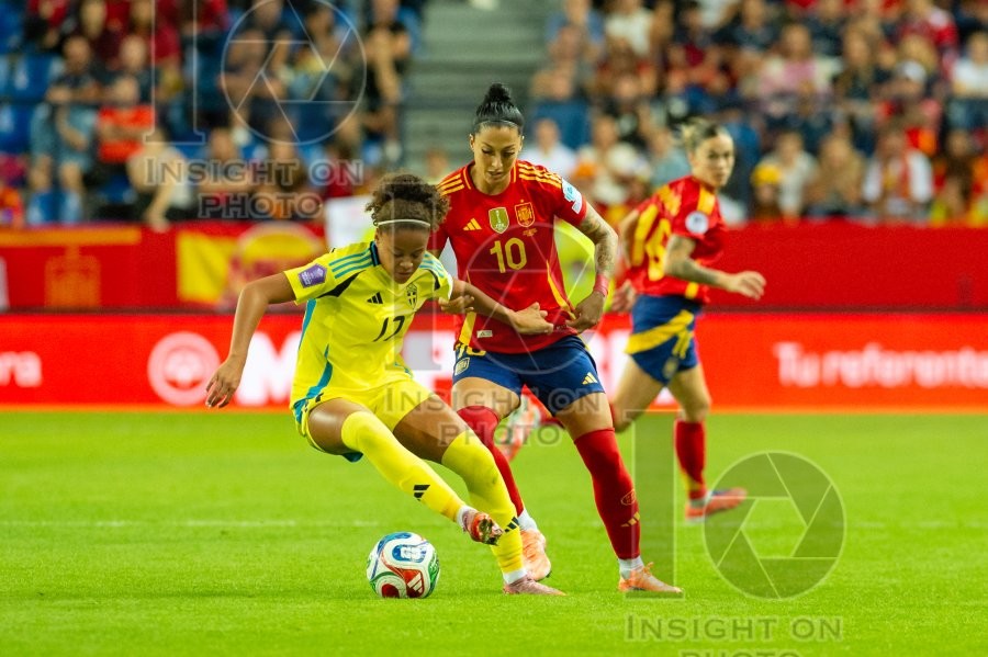 UEFA WOMEN’S NATIONS LEAGUE 2025 SEMIFINAL SPAIN VS SWEDEN