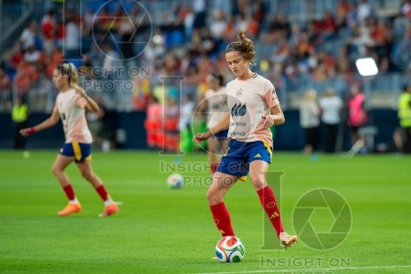 UEFA WOMEN’S NATIONS LEAGUE 2025 SEMIFINAL SPAIN VS SWEDEN