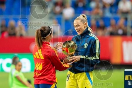 UEFA WOMEN’S NATIONS LEAGUE 2025 SEMIFINAL SPAIN VS SWEDEN