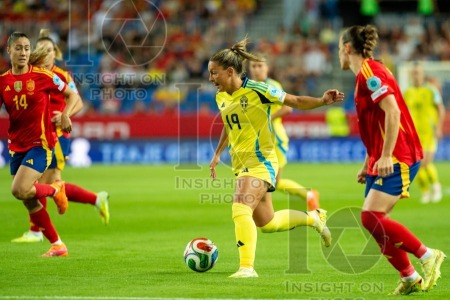 UEFA WOMEN’S NATIONS LEAGUE 2025 SEMIFINAL SPAIN VS SWEDEN