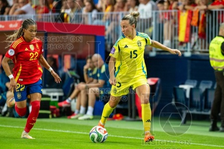 UEFA WOMEN’S NATIONS LEAGUE 2025 SEMIFINAL SPAIN VS SWEDEN