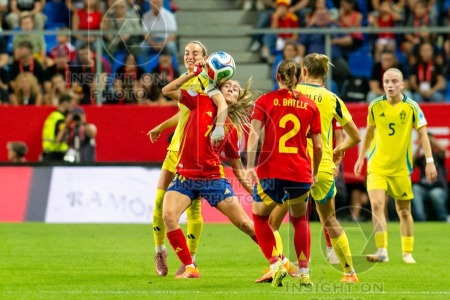 UEFA WOMEN’S NATIONS LEAGUE 2025 SEMIFINAL SPAIN VS SWEDEN