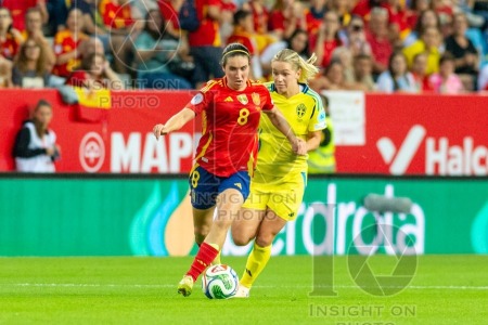 UEFA WOMEN’S NATIONS LEAGUE 2025 SEMIFINAL SPAIN VS SWEDEN