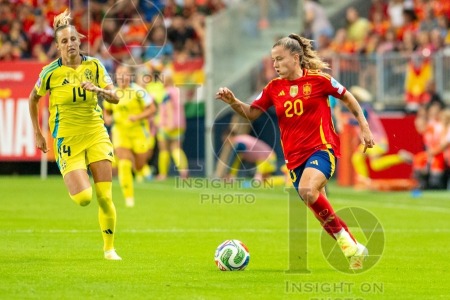 UEFA WOMEN’S NATIONS LEAGUE 2025 SEMIFINAL SPAIN VS SWEDEN
