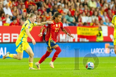UEFA WOMEN’S NATIONS LEAGUE 2025 SEMIFINAL SPAIN VS SWEDEN