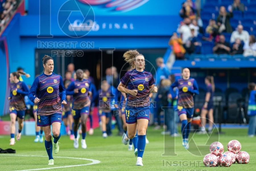 2026 Womens Champions League Final Football FC Barcelona v OL Lyonnes May 23rd