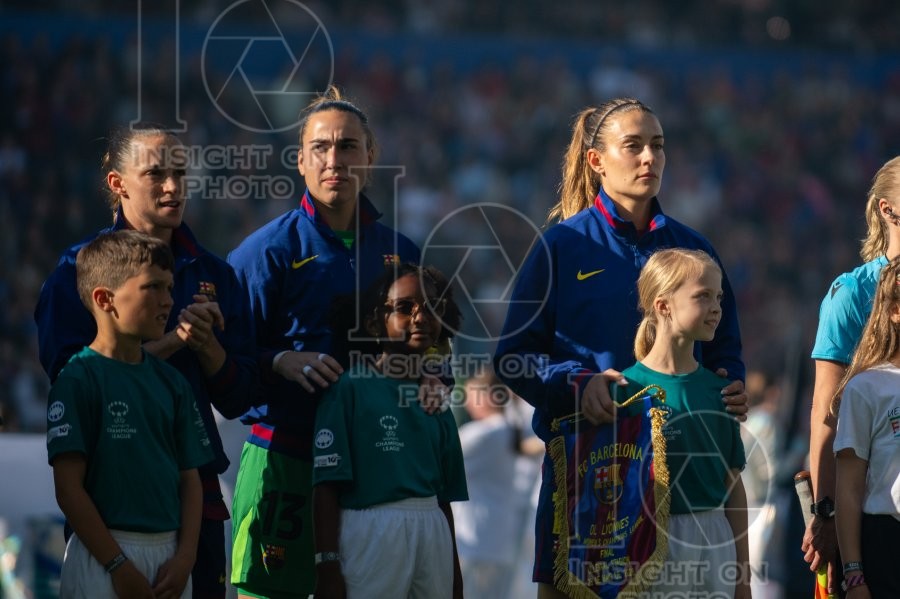 2026 Womens Champions League Final Football FC Barcelona v OL Lyonnes May 23rd