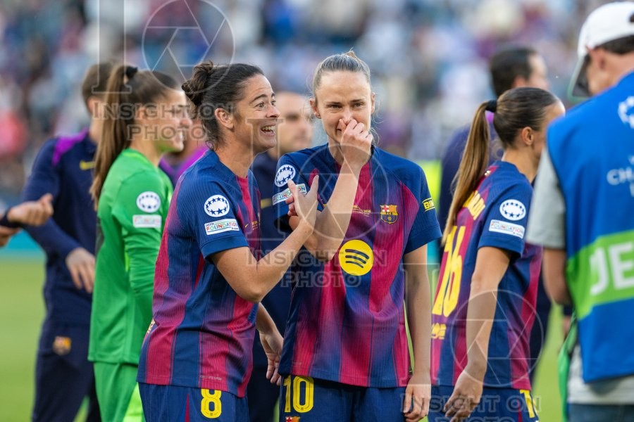 2026 Womens Champions League Final Football FC Barcelona v OL Lyonnes May 23rd