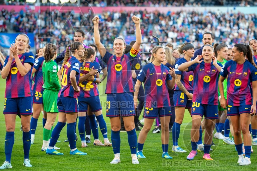 2026 Womens Champions League Final Football FC Barcelona v OL Lyonnes May 23rd