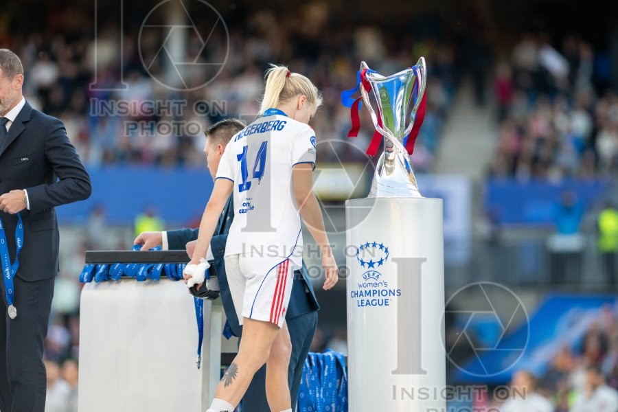 2026 Womens Champions League Final Football FC Barcelona v OL Lyonnes May 23rd