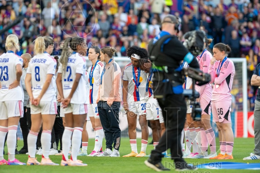 2026 Womens Champions League Final Football FC Barcelona v OL Lyonnes May 23rd