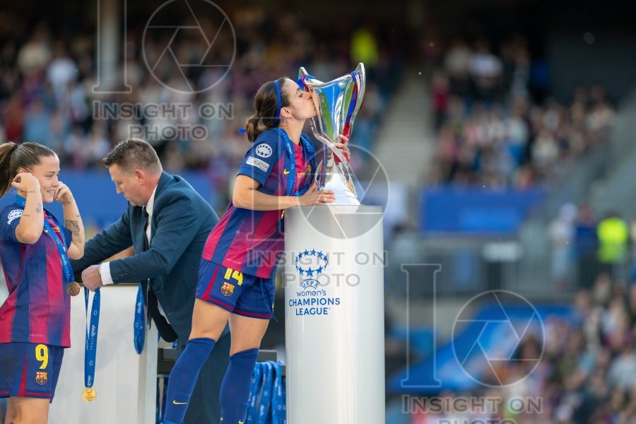 2026 Womens Champions League Final Football FC Barcelona v OL Lyonnes May 23rd