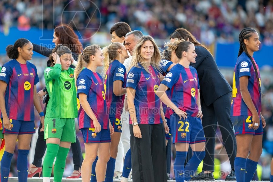 2026 Womens Champions League Final Football FC Barcelona v OL Lyonnes May 23rd