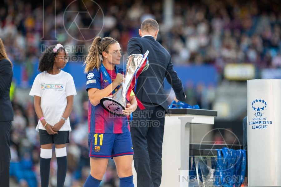 2026 Womens Champions League Final Football FC Barcelona v OL Lyonnes May 23rd
