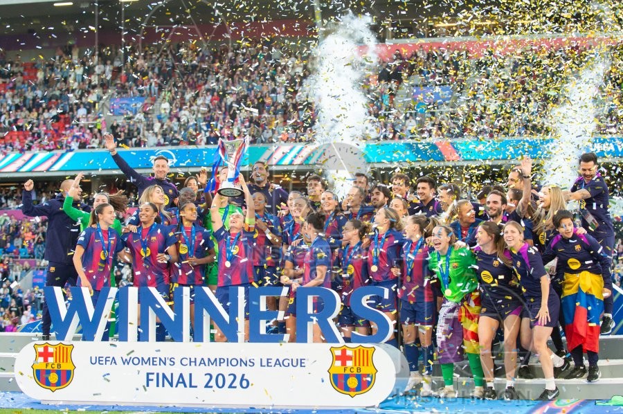 2026 Womens Champions League Final Football FC Barcelona v OL Lyonnes May 23rd