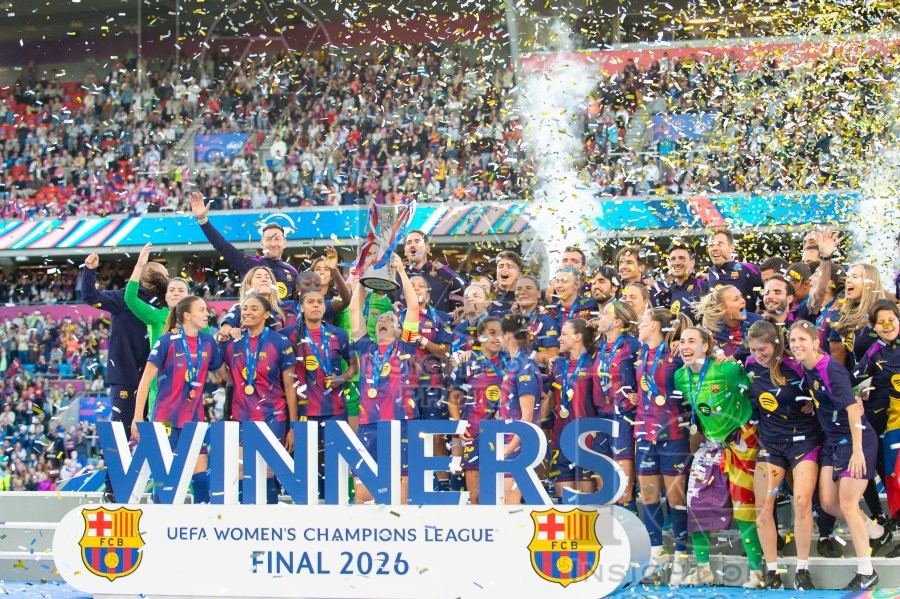 2026 Womens Champions League Final Football FC Barcelona v OL Lyonnes May 23rd