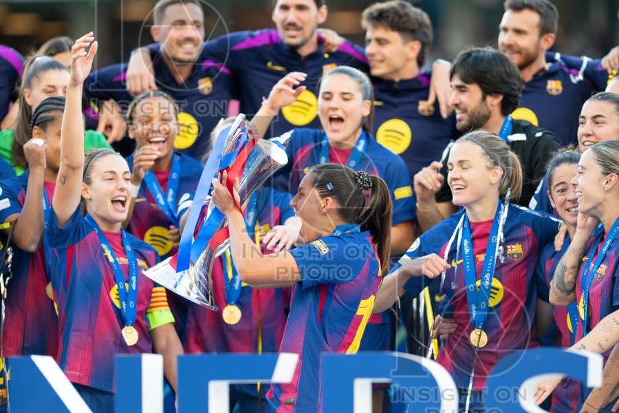 2026 Womens Champions League Final Football FC Barcelona v OL Lyonnes May 23rd