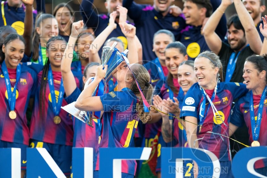 2026 Womens Champions League Final Football FC Barcelona v OL Lyonnes May 23rd
