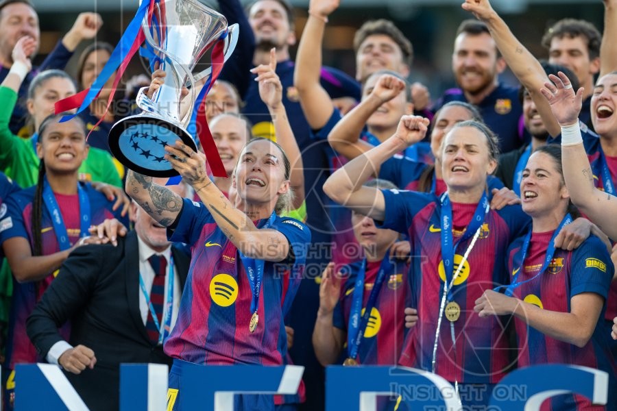 2026 Womens Champions League Final Football FC Barcelona v OL Lyonnes May 23rd