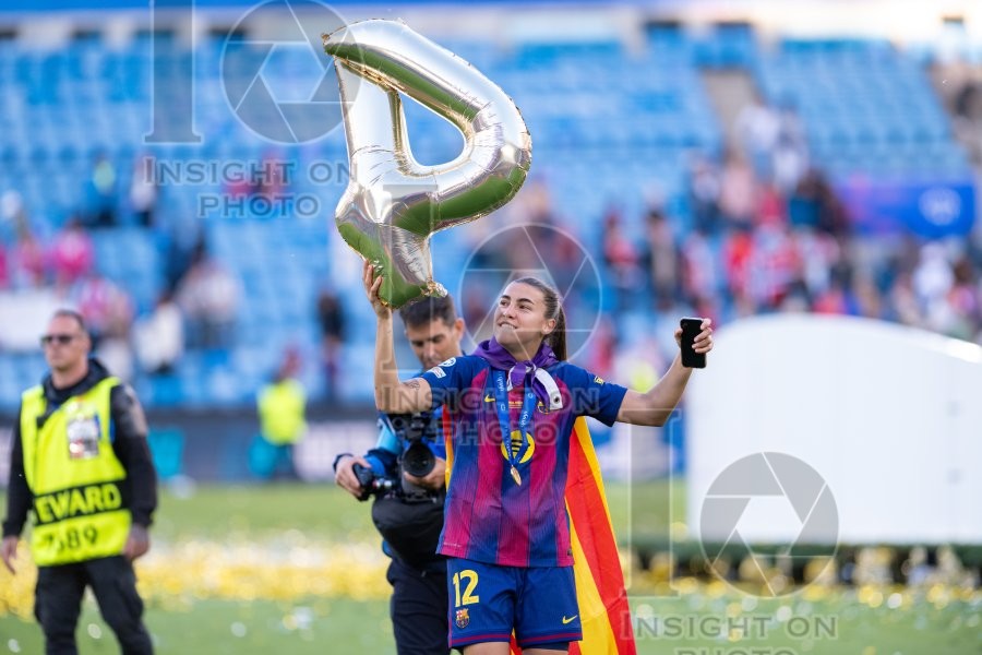 2026 Womens Champions League Final Football FC Barcelona v OL Lyonnes May 23rd
