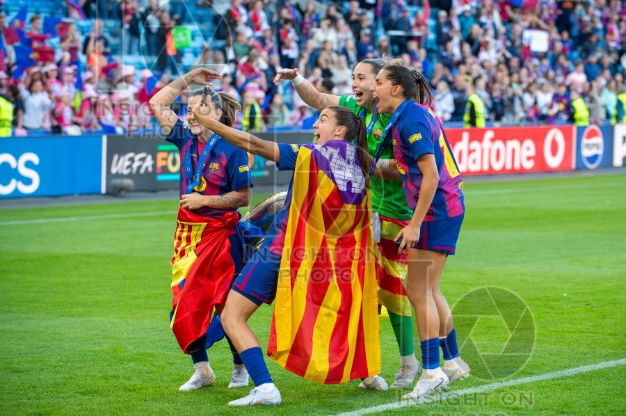 2026 Womens Champions League Final Football FC Barcelona v OL Lyonnes May 23rd
