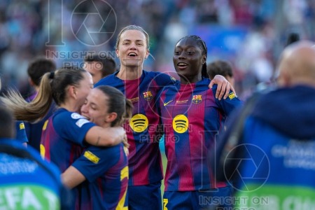 2026 Womens Champions League Final Football FC Barcelona v OL Lyonnes May 23rd
