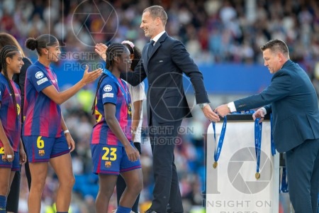 2026 Womens Champions League Final Football FC Barcelona v OL Lyonnes May 23rd