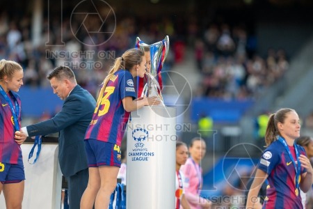 2026 Womens Champions League Final Football FC Barcelona v OL Lyonnes May 23rd