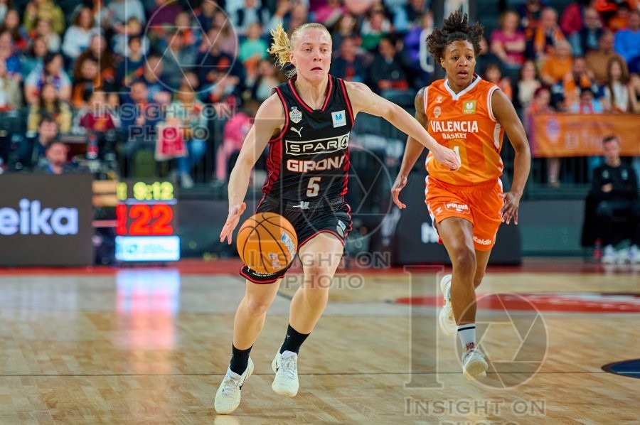 Valencia Basket Club v Spar Girona, Spanish Women's Basketball League, Valencia, Spain