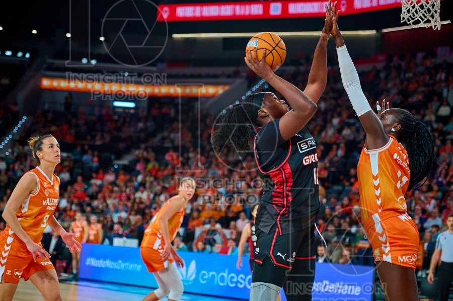 Valencia Basket Club v Spar Girona, Spanish Women's Basketball League, Valencia, Spain