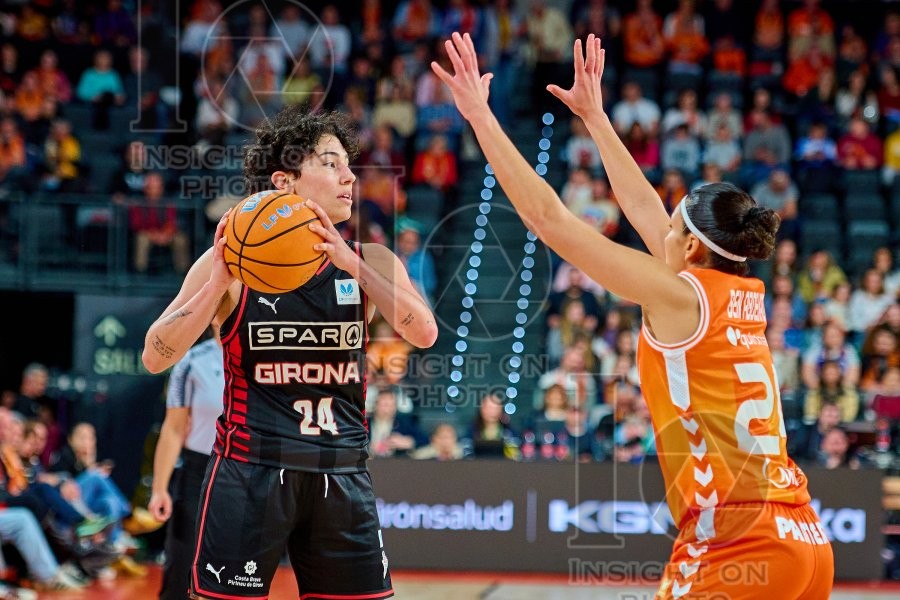 Valencia Basket Club v Spar Girona, Spanish Women's Basketball League, Valencia, Spain
