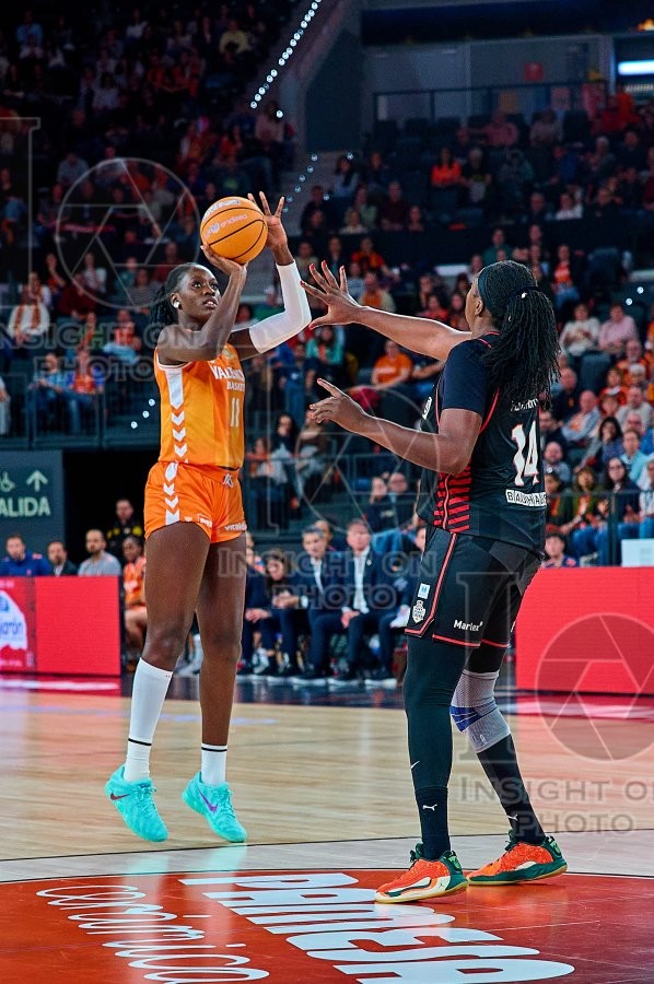 Valencia Basket Club v Spar Girona, Spanish Women's Basketball League, Valencia, Spain