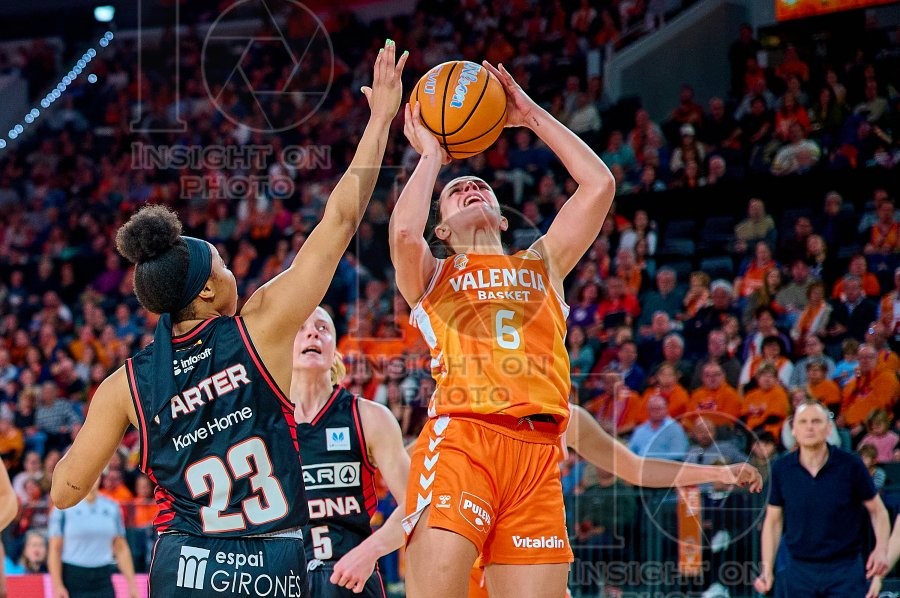 Valencia Basket Club v Spar Girona, Spanish Women's Basketball League, Valencia, Spain