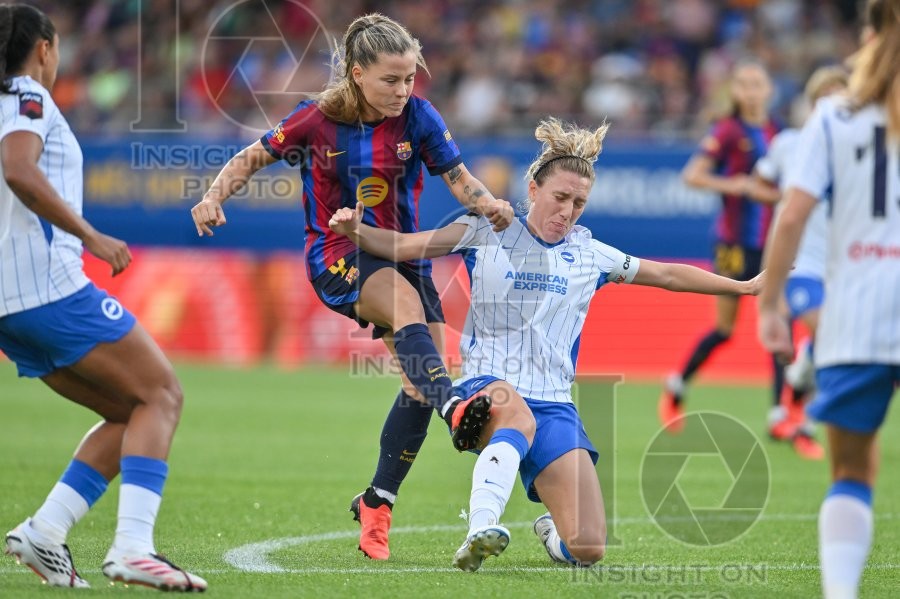 FC BARCELONA v  BRIGHTON & HOVE WOMEN'S FOOTBALL
JOHAN CRUYFF STADIUM,BARCELONA. 
August 21,2026