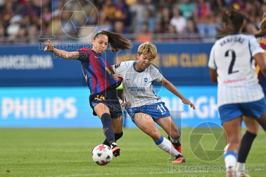 FC BARCELONA v  BRIGHTON & HOVE WOMEN'S FOOTBALL
JOHAN CRUYFF STADIUM,BARCELONA. 
August 21,2026