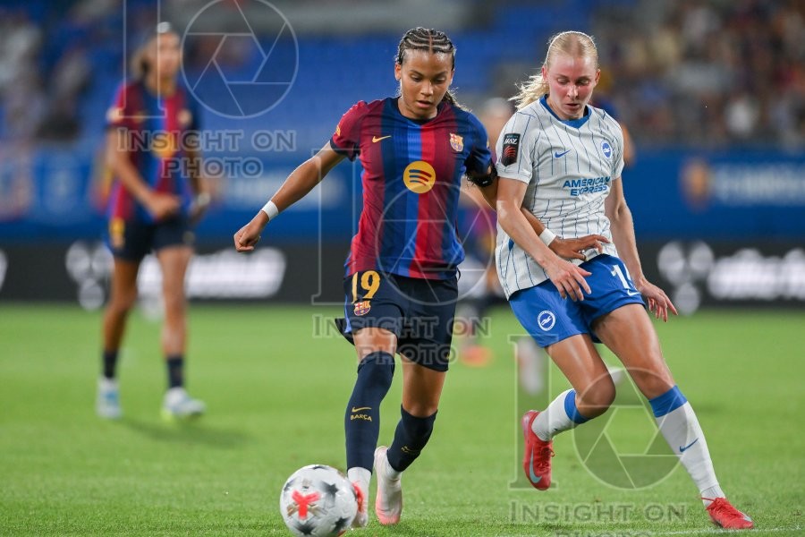 FC BARCELONA v  BRIGHTON & HOVE WOMEN'S FOOTBALL
JOHAN CRUYFF STADIUM,BARCELONA. 
August 21,2026